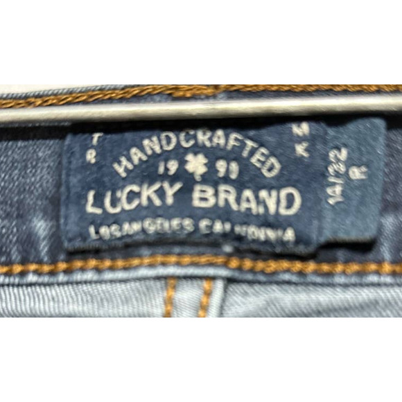 Lucky Brand Women's Straight Leg Jeans - Dark Blue - Picture 3 of 4